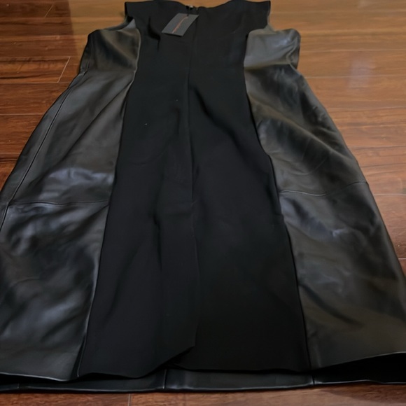 Luxury  collection Antonio Melani very nice woman leather dress - Picture 7 of 8